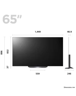 LG OLED65B36LA 65in OLED 4K UHD HDR Smart Freeview TV