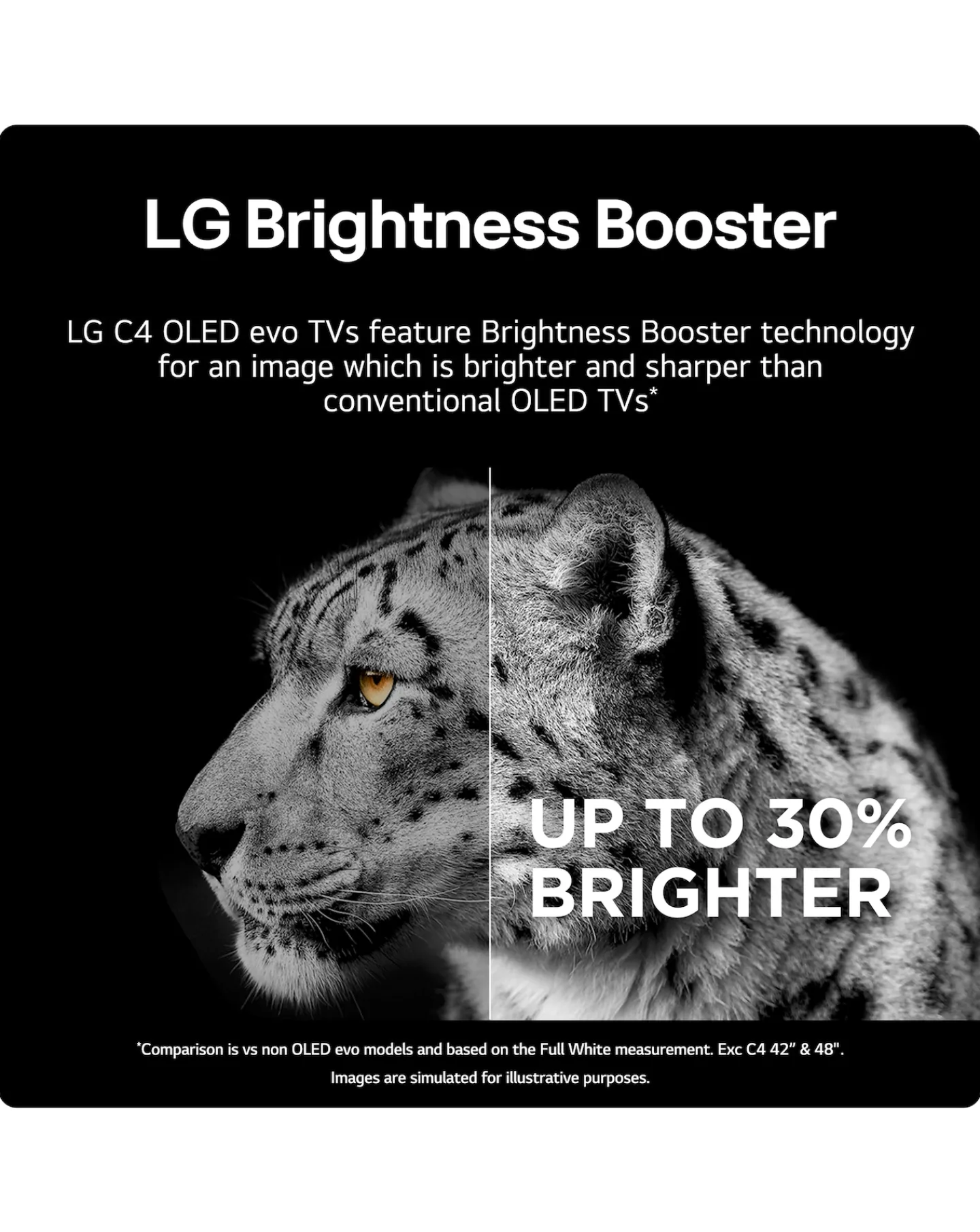 LG OLED42C44LA 42in OLED 4K UHD HDR Smart TV
