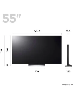 LG OLED55C36LC 55in OLED Advanced 4K UHD HDR Smart TV