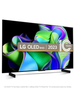 LG 42" OLED42C34LA Smart 4K UHD HDR OLED Freeview TV