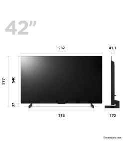 LG 42" OLED42C34LA Smart 4K UHD HDR OLED Freeview TV