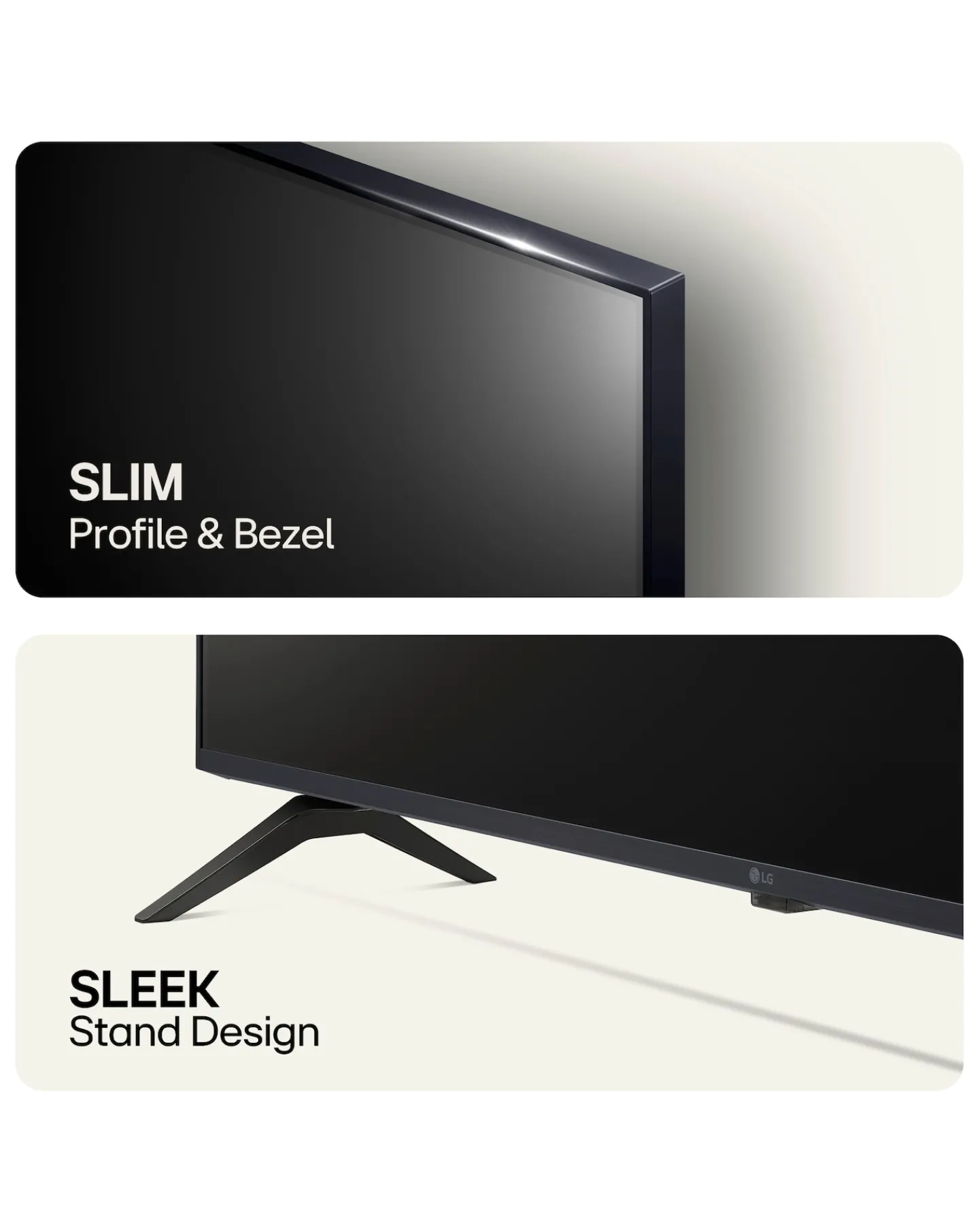 LG 43UT80006LA 43in LED 4K UHD HDR ThinQ Smart TV
