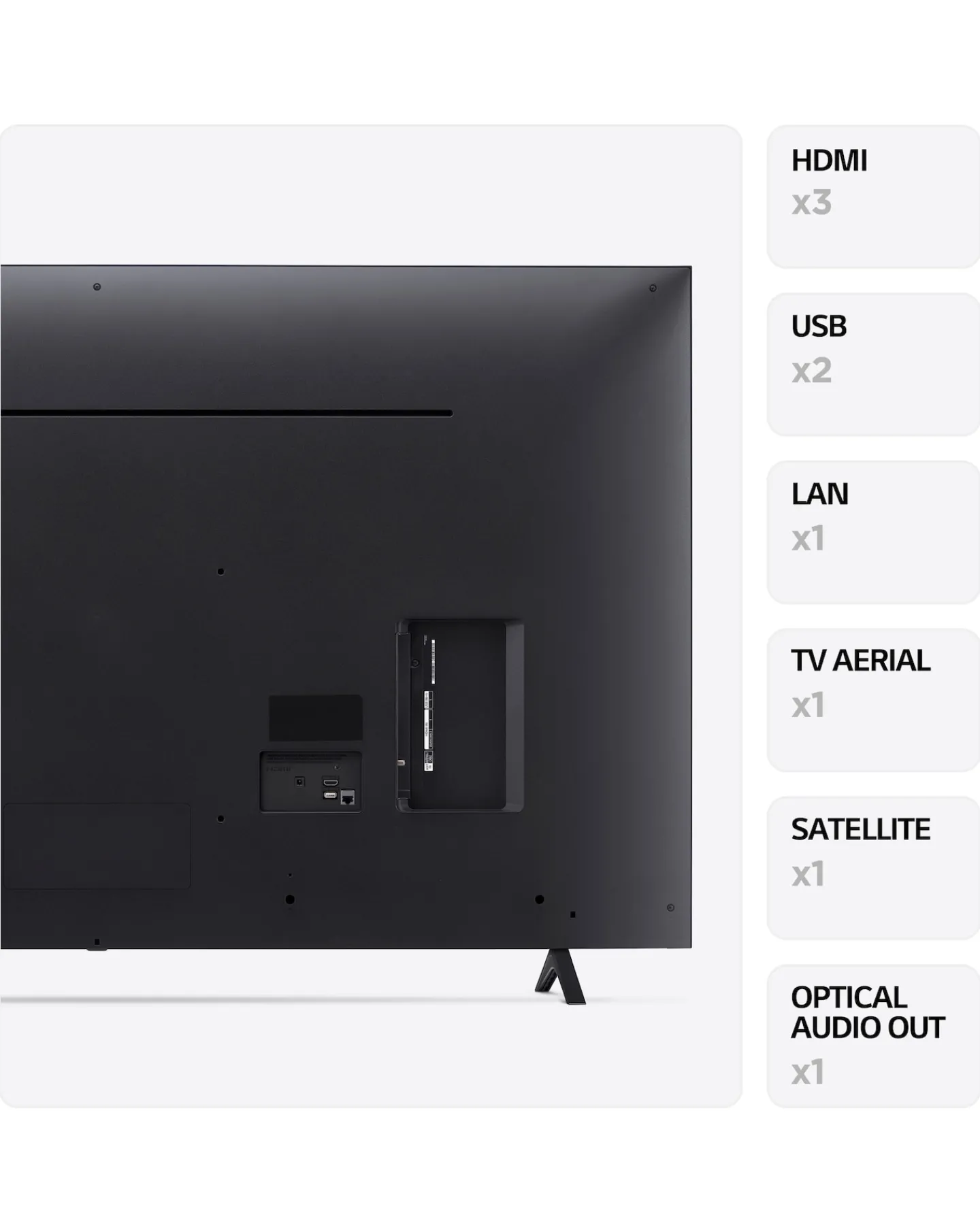 LG 65UT80006LK 65in LED 4K UHD HDR ThinQ Smart TV