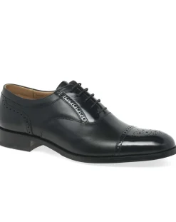 Loake Woodstock Wide Fit Half Brogues