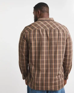 Jacamo Long Sleeve Button Checked Shirt