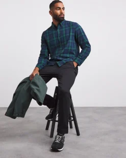 Jacamo Long Sleeve Button Down Check Shirt