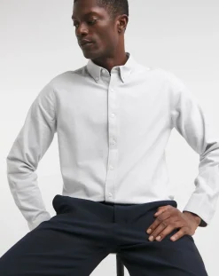 Jacamo Long Sleeve Button Down Grindle Shirt