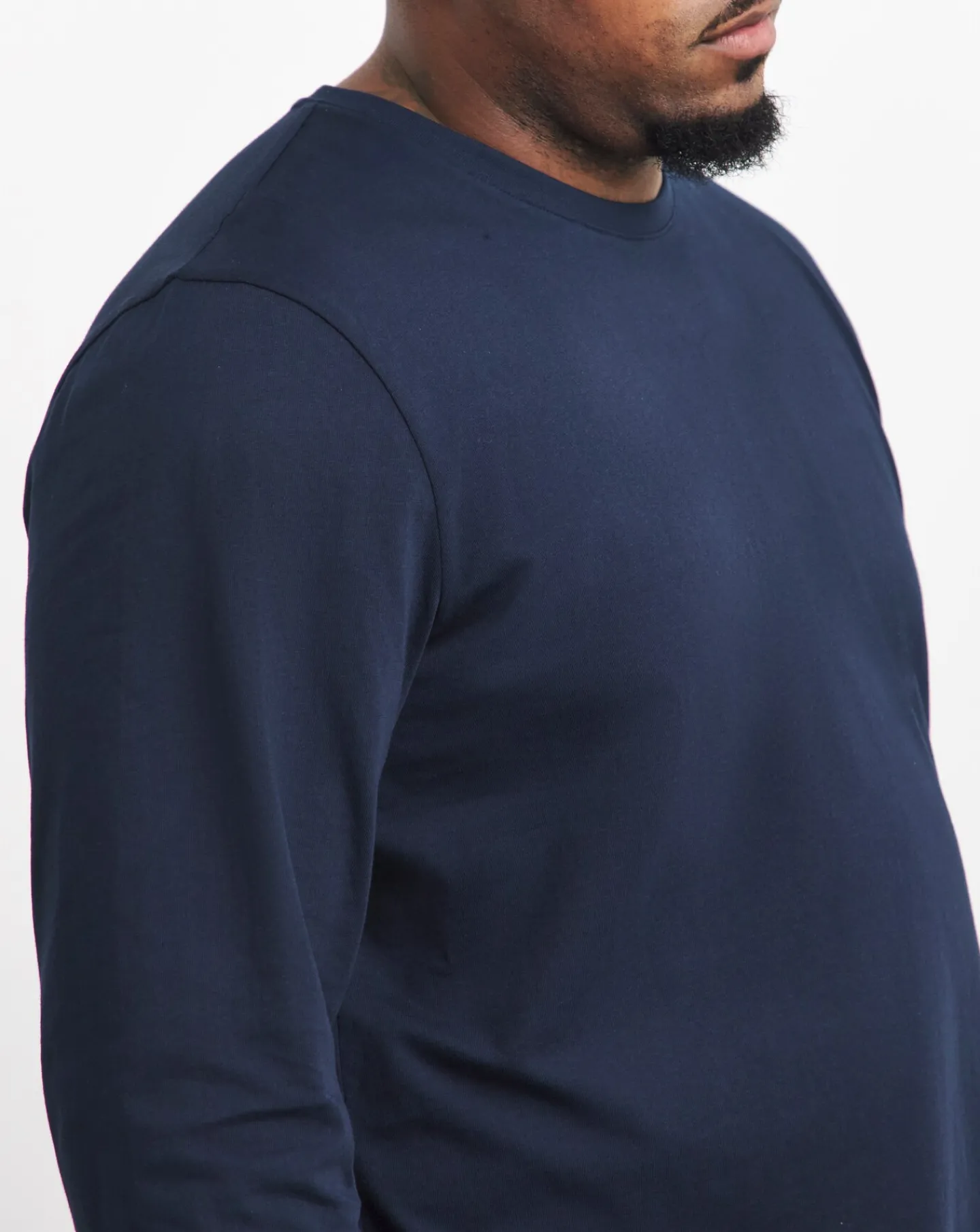Jacamo Long Sleeve Crew Neck T-shirt Long