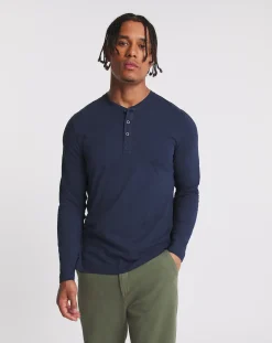 Jacamo Long Sleeve Grandad T-Shirt Long