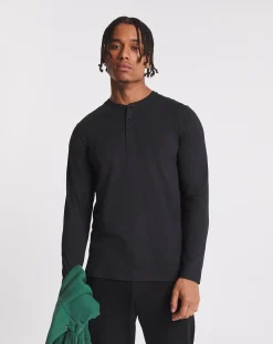 Jacamo Long Sleeve Grandad T-Shirt Long