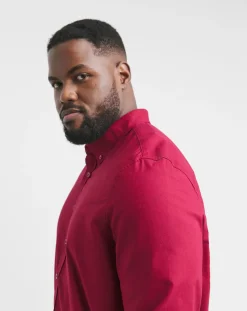 Jacamo Long Sleeve Oxford Shirt Reg