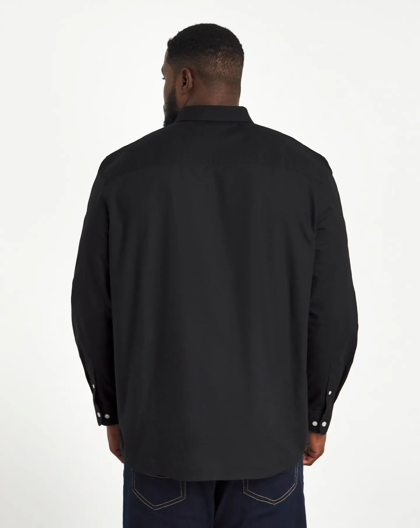 Jacamo Long Sleeve Oxford Shirt Regular