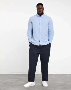 Jacamo Long Sleeve Oxford Shirt Long Length