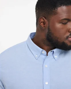 Jacamo Long Sleeve Oxford Shirt Long Length