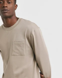 Jacamo Long Sleeve Relaxed Heavyweight T-Shirt Long