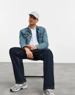 Jacamo Loose Fit Stretch Jeans Wash
