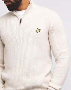 Lyle & Scott Lyle & Scott Cove 1/4 Zip Shackers Stitch Jumper