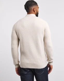 Lyle & Scott Lyle & Scott Cove 1/4 Zip Shackers Stitch Jumper