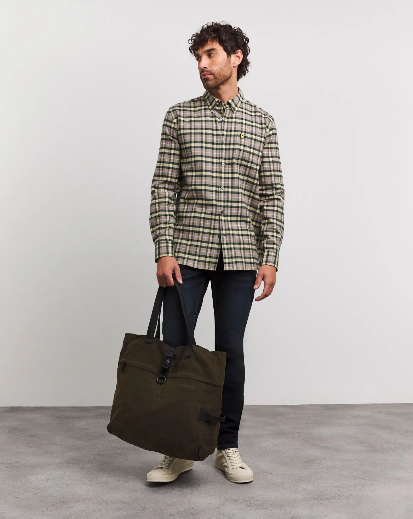 Lyle & Scott Lyle & Scott Long Sleeve Flannel Checked Shirt