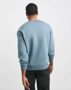 Lyle & Scott Lyle & Scott Mist Blue Oversized Crew Sweat