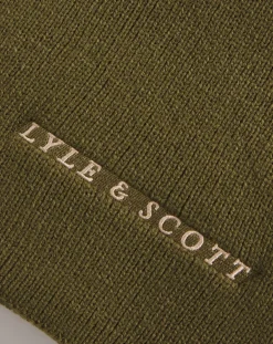 Lyle & Scott Lyle & Scott Logo Ribbed Scarf