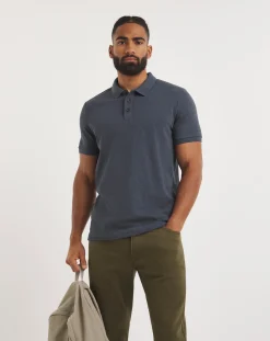 Jacamo Marl Pique Polo Long