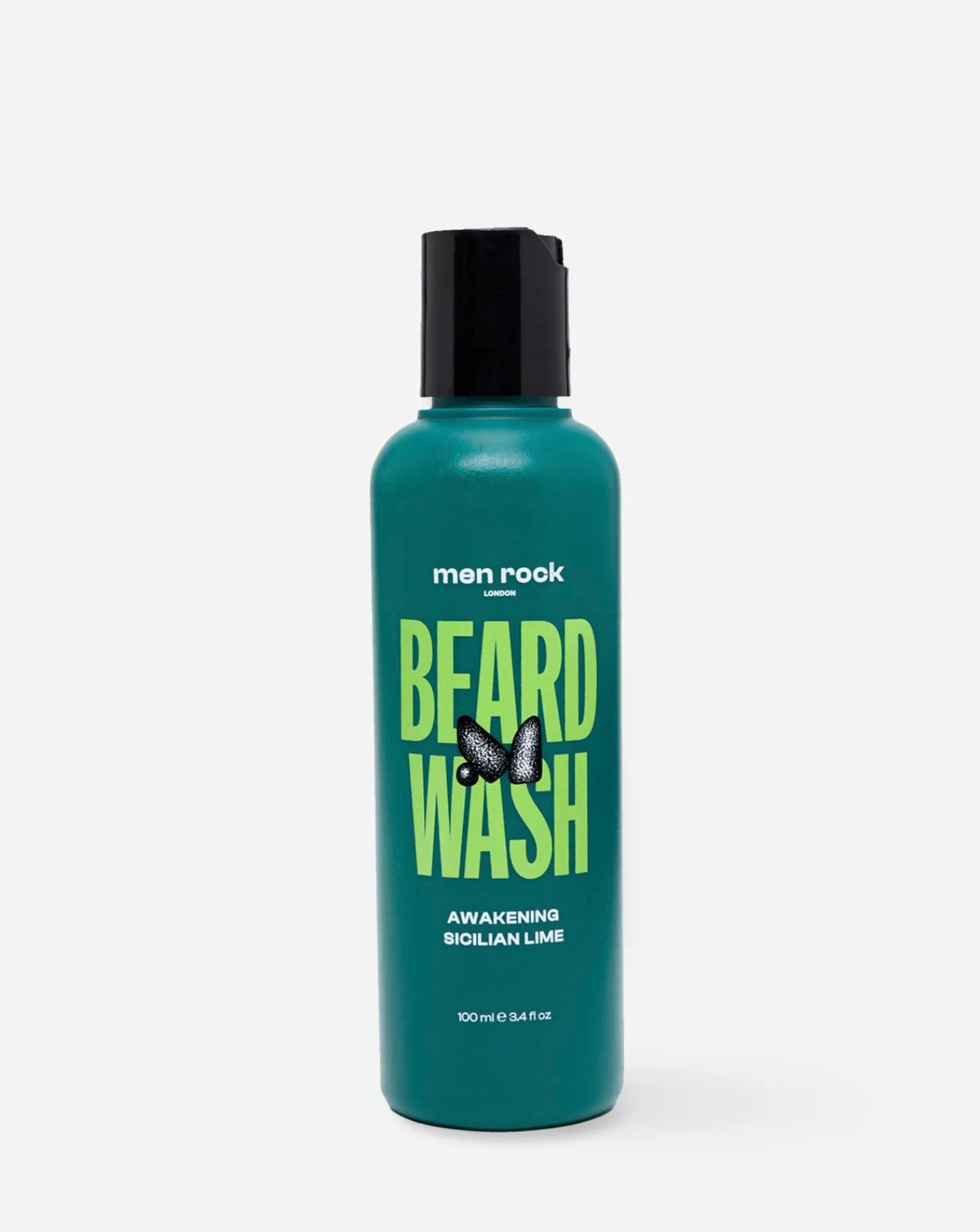 Men Rock Awakening Beard Wash - Sicillian Lime and Caffeine, 100ml