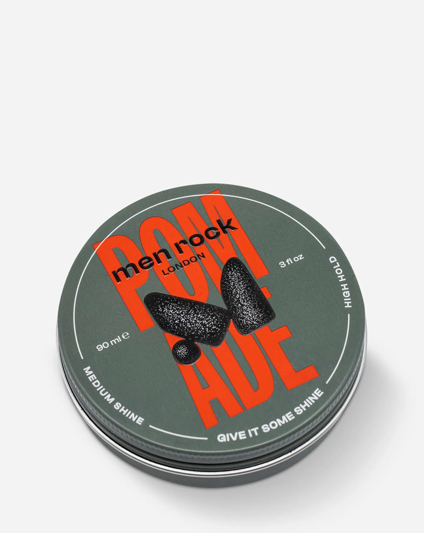 Men Rock Pomade - High Hold, Medium Shine, 90ml