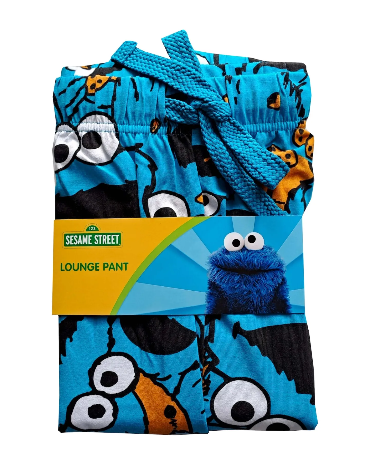 Licence Mens Cookie Monster Loungepant