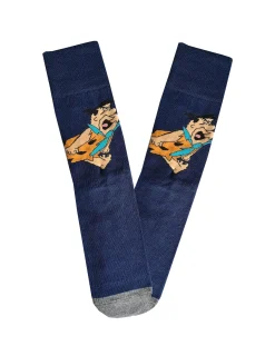 Licence Mens Flintstones Loungepant & 2pk Sck