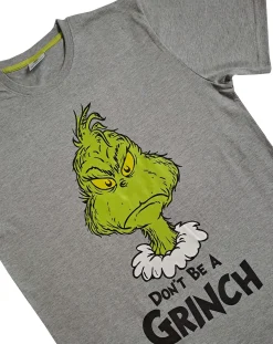 Licence Mens Grinch Lounge Tshirt