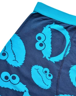 Licence Mens 2pk Cookie Monster Boxers