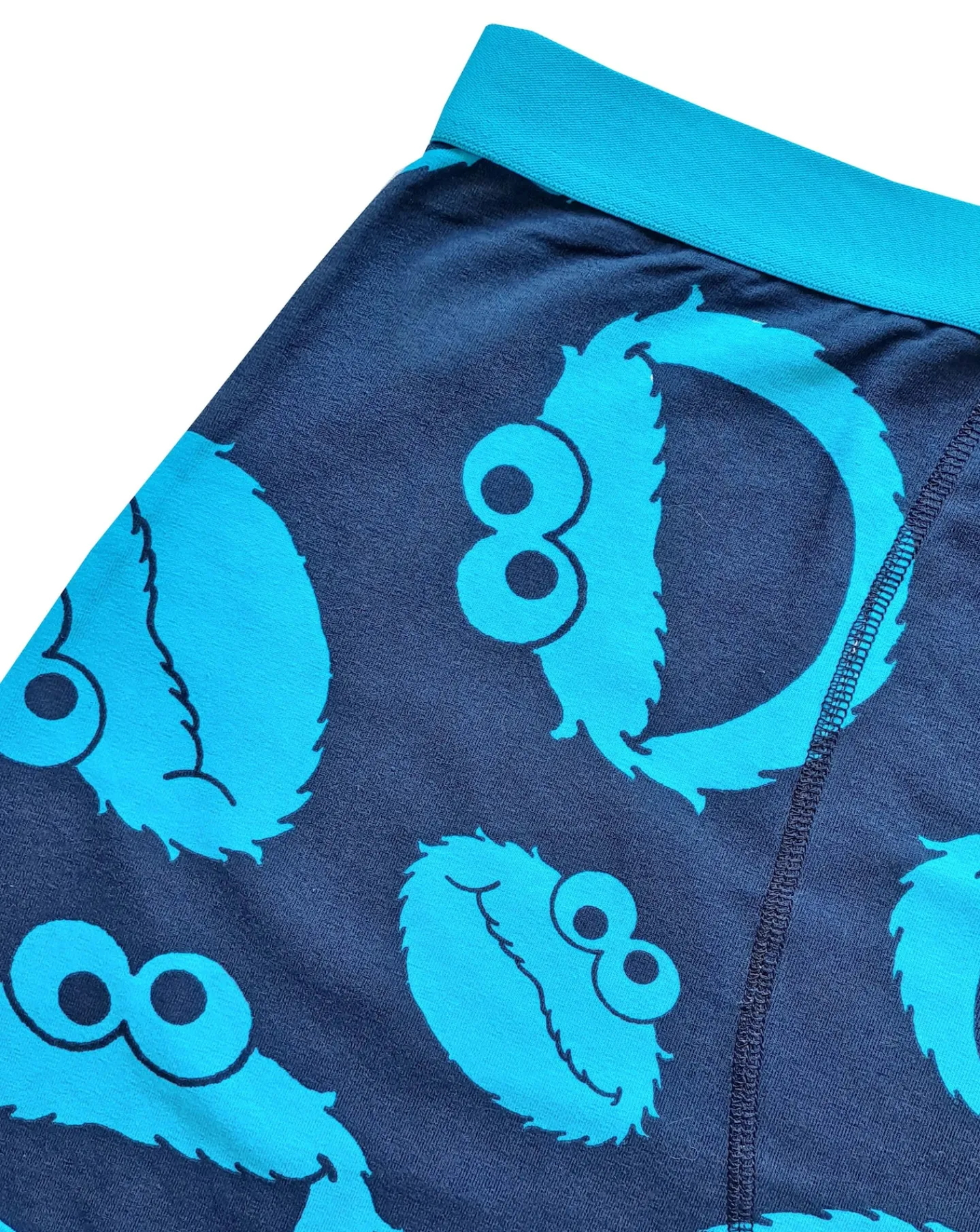 Licence Mens 2pk Cookie Monster Boxers