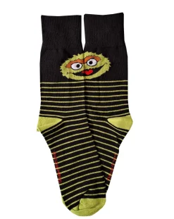 Licence Mens 5pk Sesame St Socks