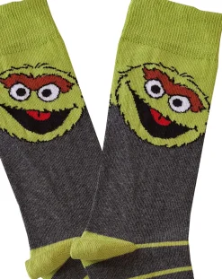 Licence Mens 5pk Sesame St Socks