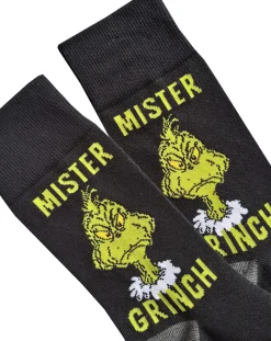 Licence Mens 4pk The Grinch Socks