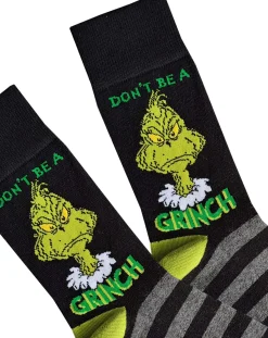 Licence Mens 4pk The Grinch Socks