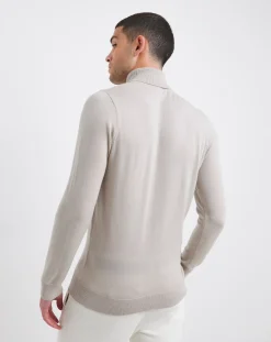 Jacamo Merino Wool Roll Neck Jumper