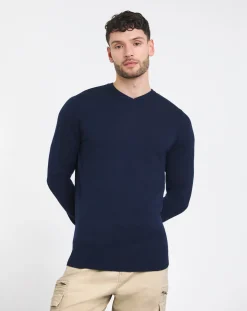 Jacamo Merino Wool V Neck Sweater