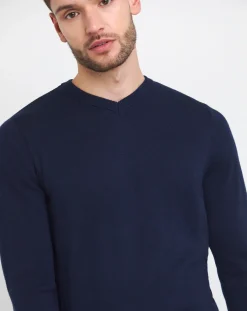 Jacamo Merino Wool V Neck Sweater