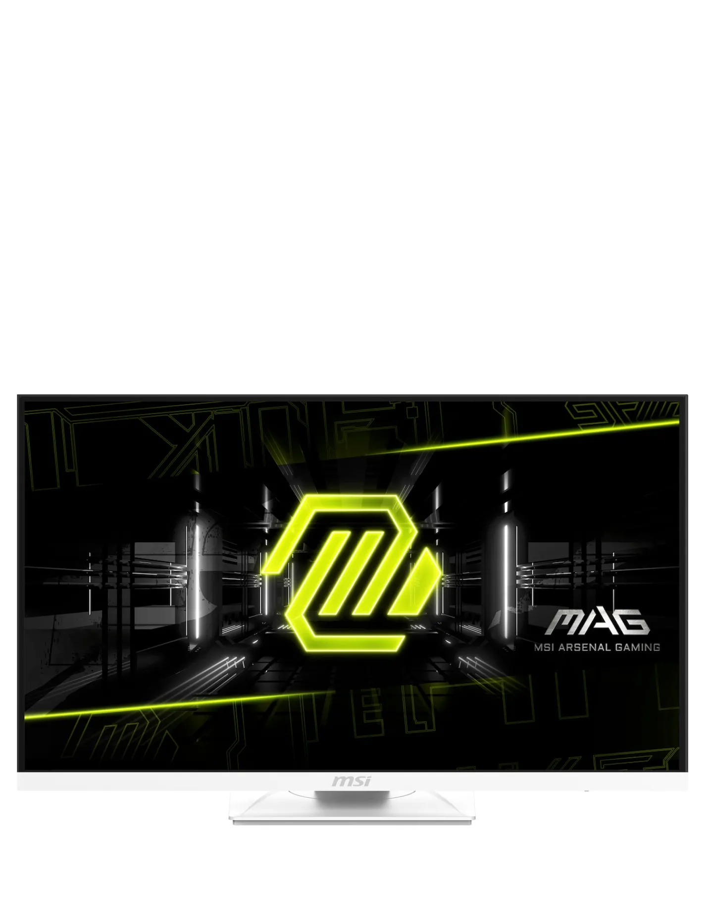 MSI MAG 274PFW 27in FHD Rapid IPS 180Hz 1ms Flat White Gaming Monitor