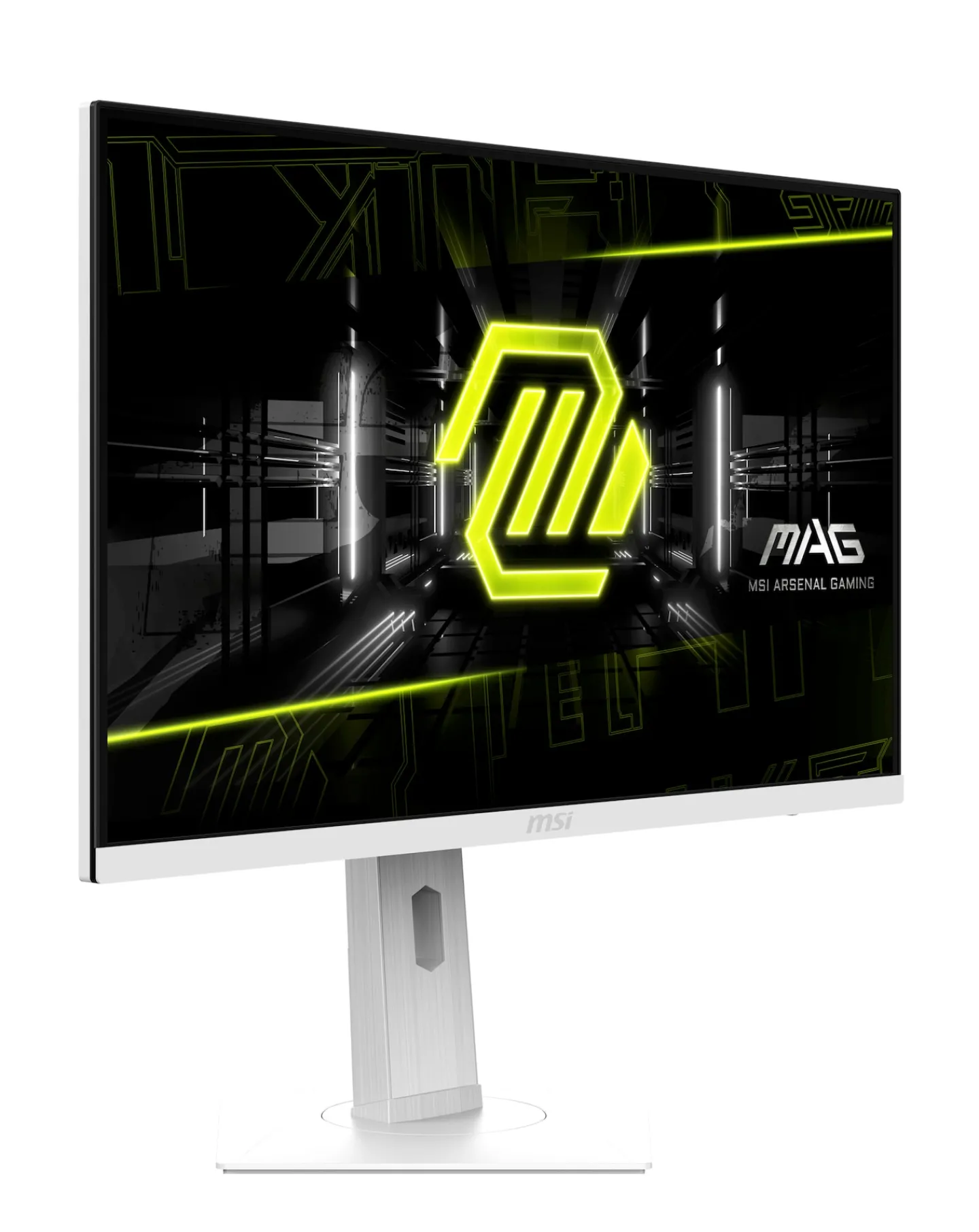 MSI MAG 274PFW 27in FHD Rapid IPS 180Hz 1ms Flat White Gaming Monitor