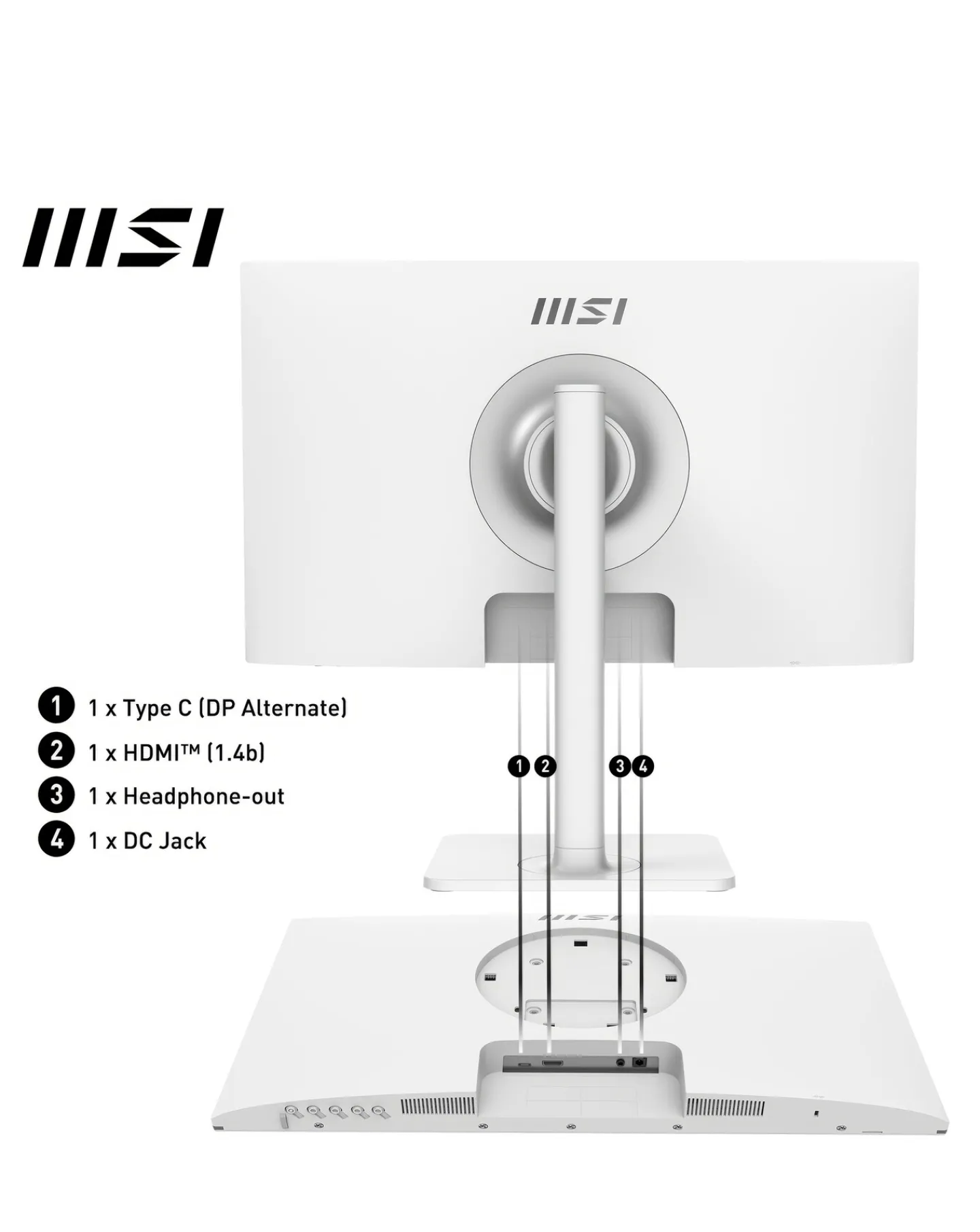 MSI MD2412PW 23.8in FHD 100Hz Curved Monitor