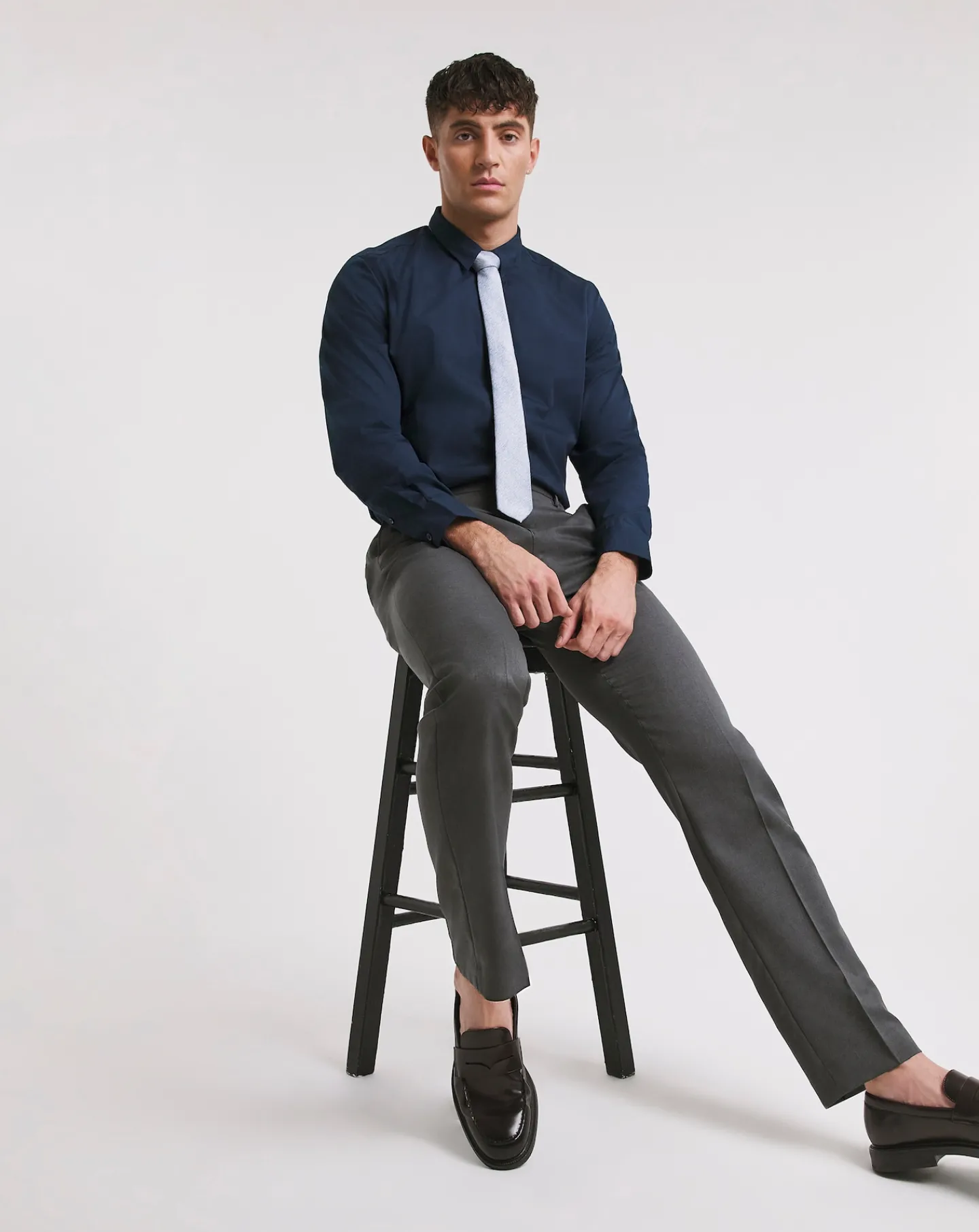Jacamo Long Sleeve Formal Shirt Reg