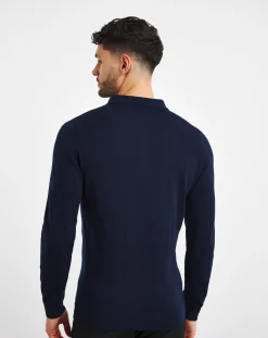 Jacamo Merino Wool Long Sleeve Zip