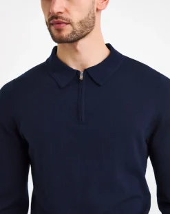 Jacamo Merino Wool Long Sleeve Zip