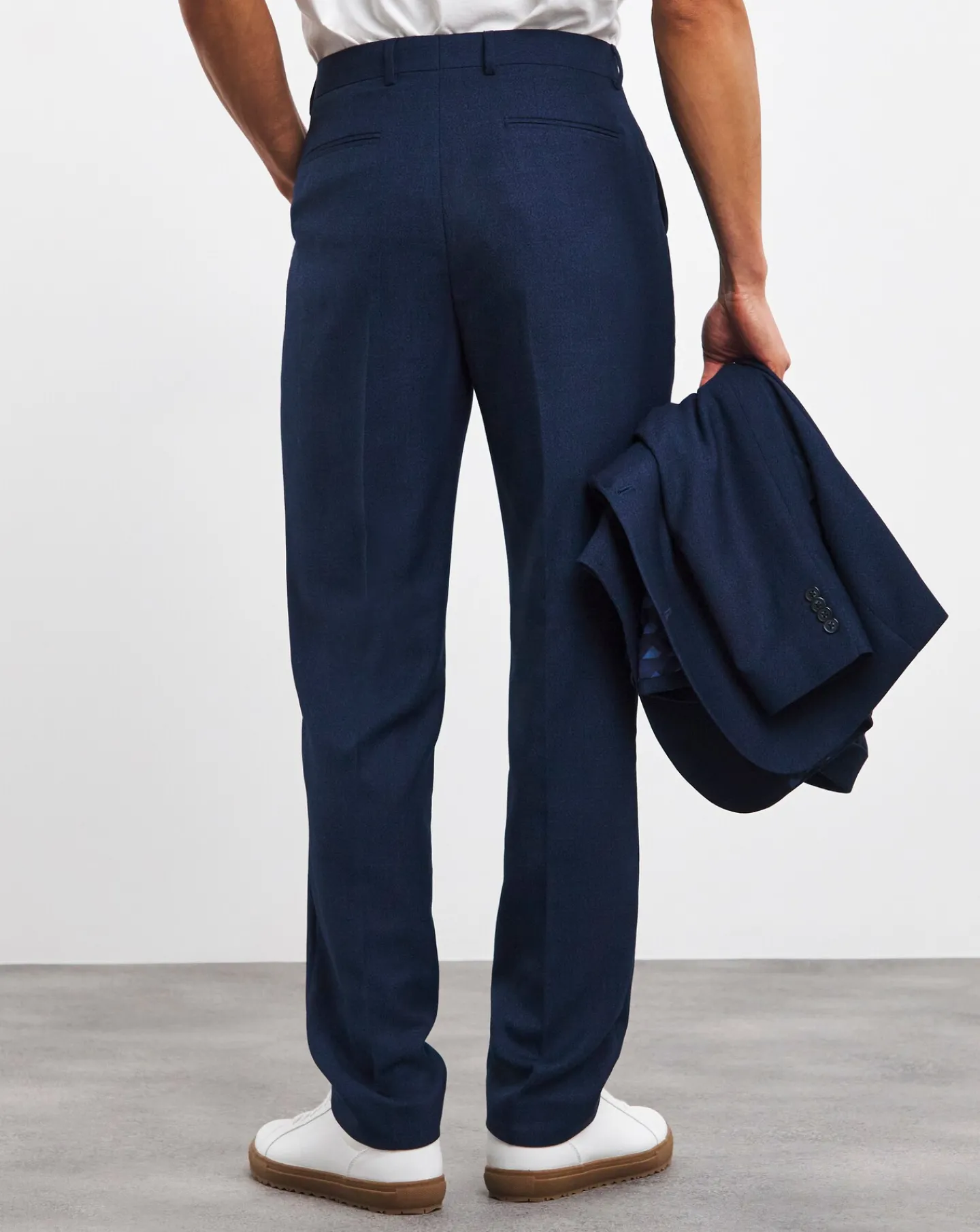 Jacamo Regular Fit Stretch Suit Trouser Long