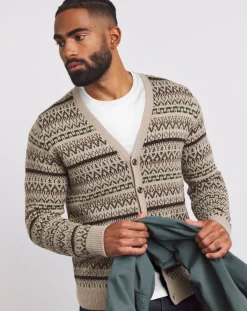 Jacamo Fairisle Cardigan