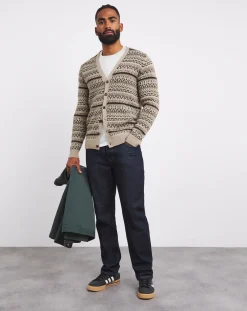 Jacamo Fairisle Cardigan