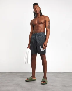 Nike Grid Swoosh 9" Volley Swim Short